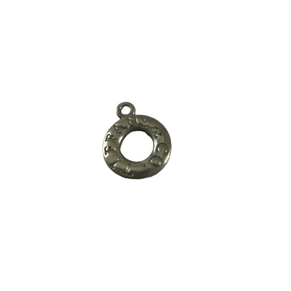 Tiffany & Co Jewelry - Tiffany & Co Round Silver (.925 on back) Bracelet Pendant Piece - OS